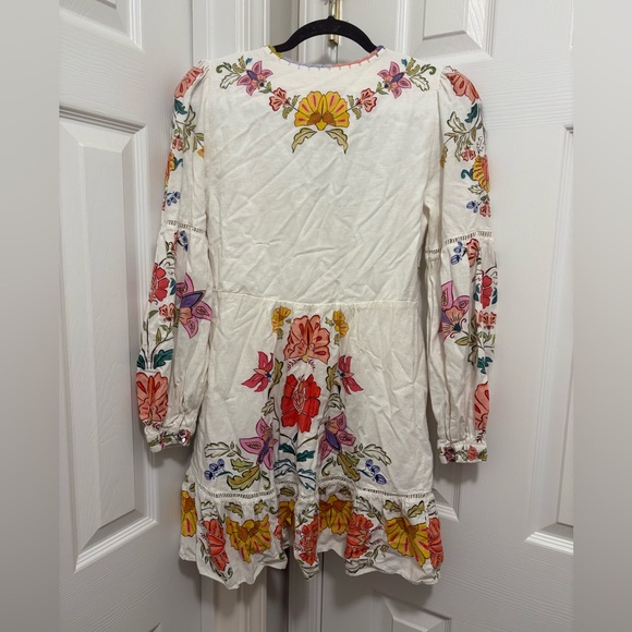 Farm Rio Floral Insects Mini Dress - Picture 10 of 10